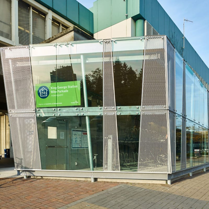 King George Station Bike Parkade Building